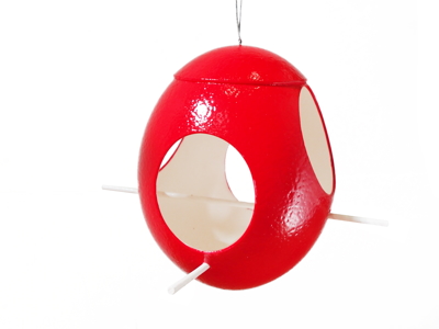 Ostrich Egg Bird Feeder - 8